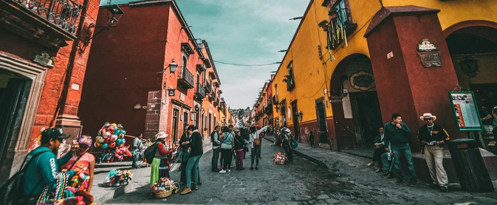 メキシコの街並み